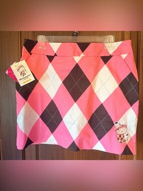 Loudmouth Golf x Hello Kitty women's athletic skort , golf, tennis, pickle ball